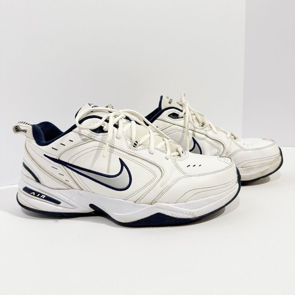 Nike Air Monarch IV 416355-102 Cross-Training Shoes White Size 11.5 W Sneaker